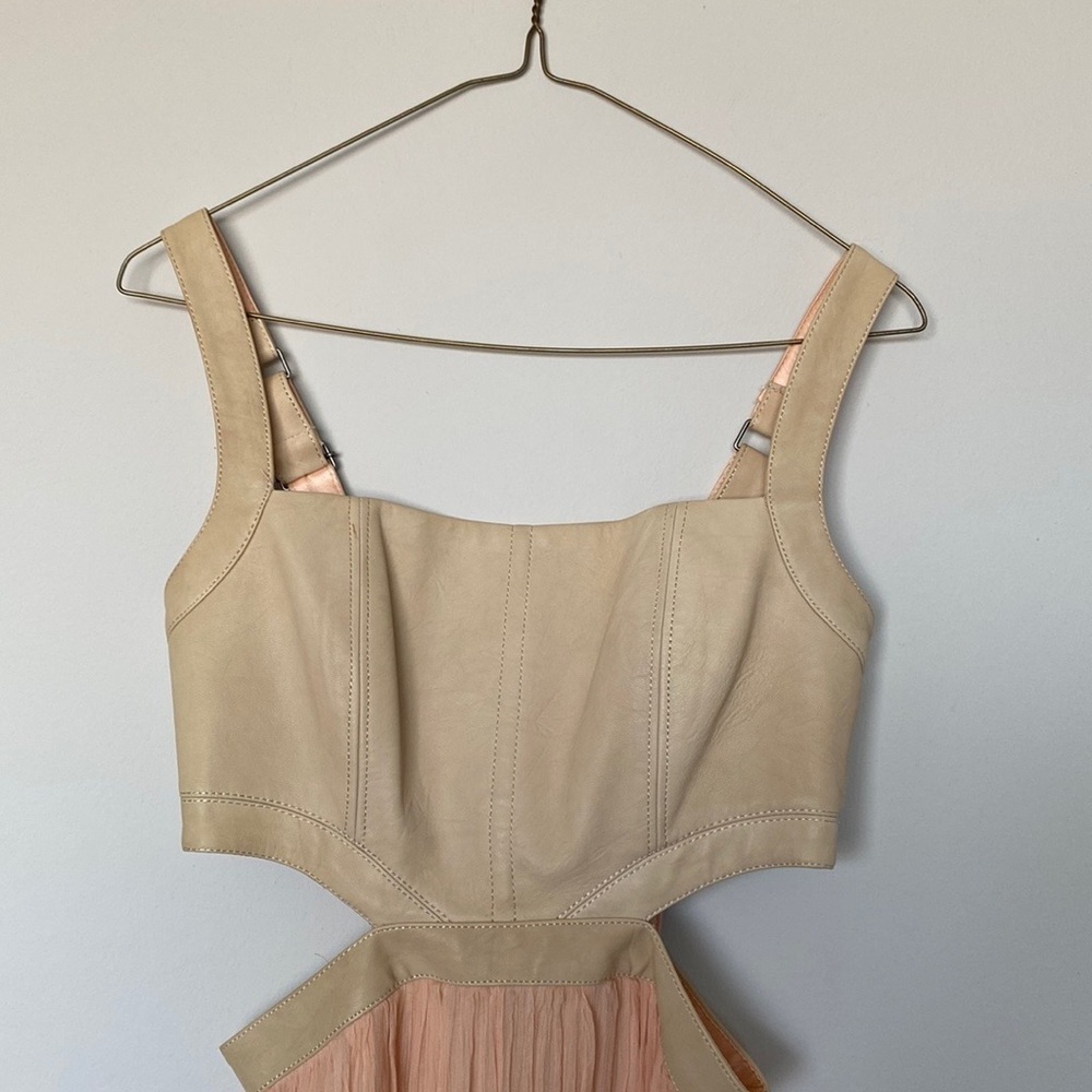 Alice & Olivia Genie Sweetheart Cutout Dress Size 4 - Picture 12 of 14